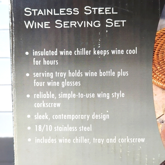 Calphalon Stainless Steel Wine Serving Set - Picture 3 of 3
